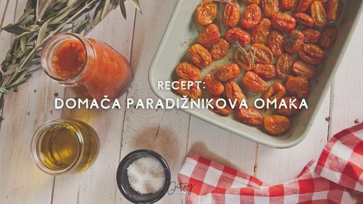 recept: domača paradižnikova omaka