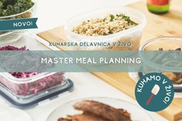 Kuharska delavnica v živo: Master meal planning